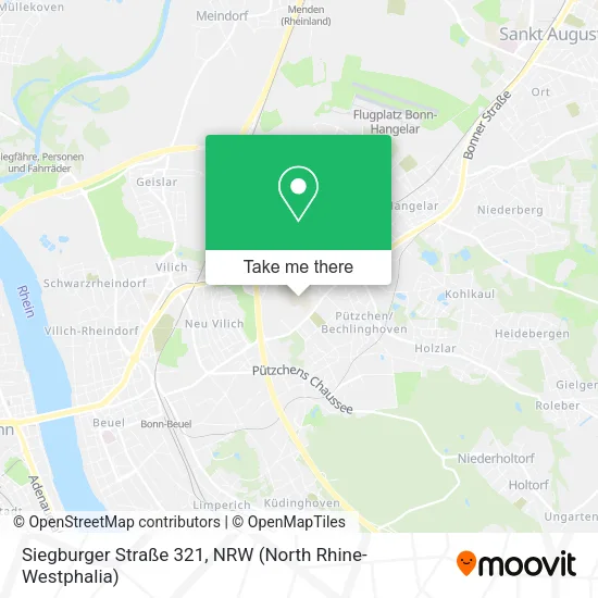 Карта Siegburger Straße 321