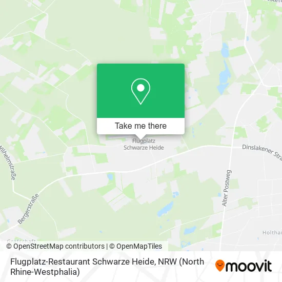 Карта Flugplatz-Restaurant Schwarze Heide