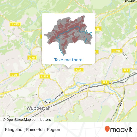 Klingelholl map