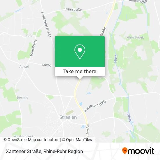 Xantener Straße map