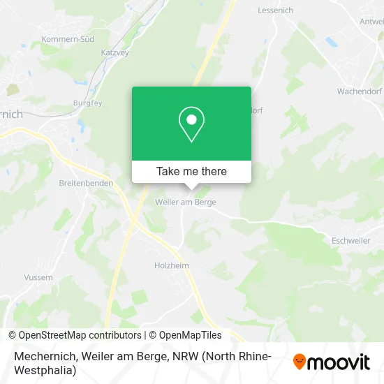 Mechernich, Weiler am Berge map