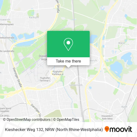 Карта Kieshecker Weg 132