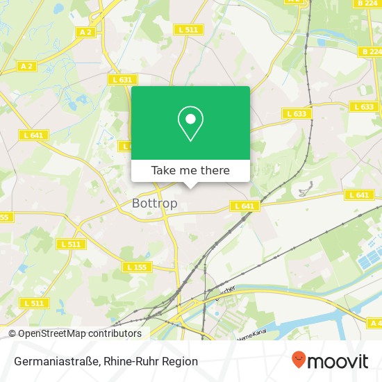Germaniastraße map