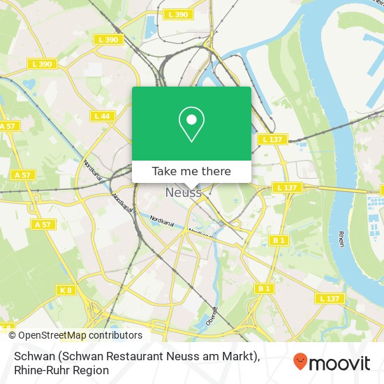 Карта Schwan (Schwan Restaurant Neuss am Markt)