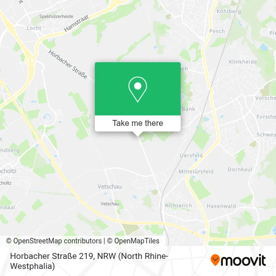 Horbacher Straße 219 map