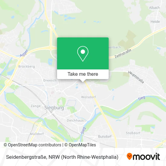 Карта Seidenbergstraße