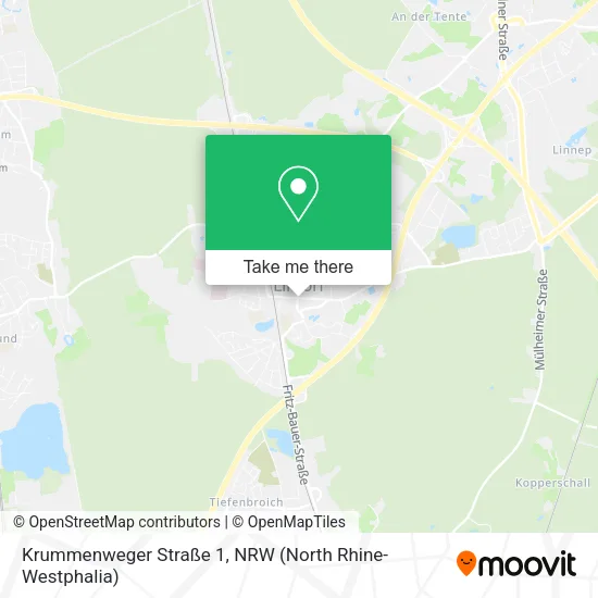 Карта Krummenweger Straße 1