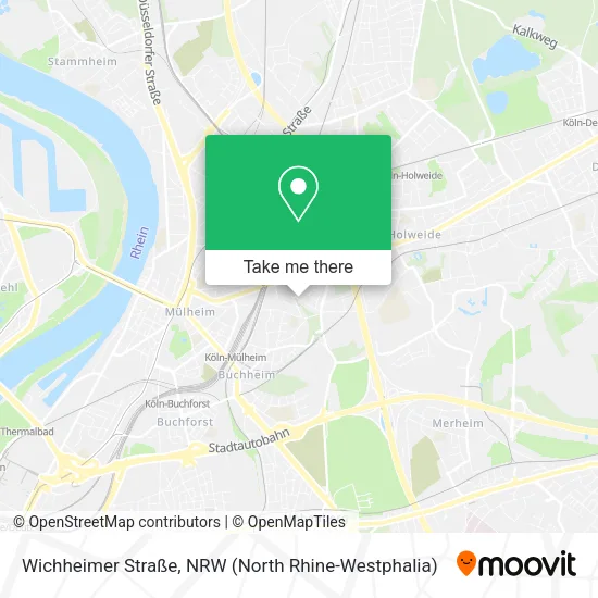 Карта Wichheimer Straße