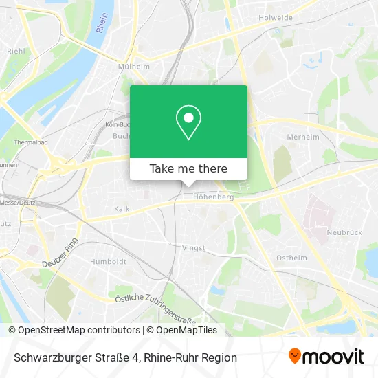 Карта Schwarzburger Straße 4