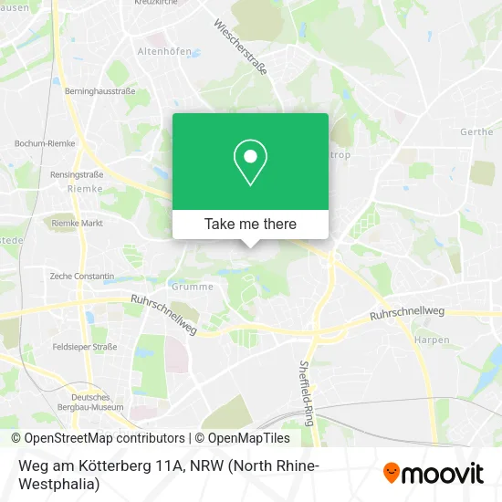 Карта Weg am Kötterberg 11A