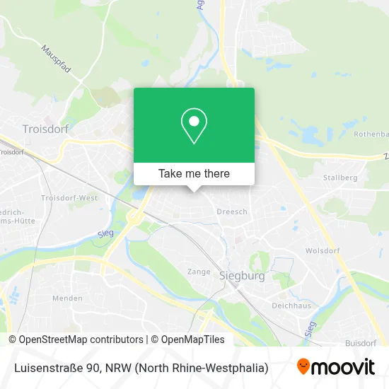 Luisenstraße 90 map