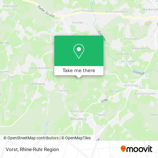 Карта Vorst