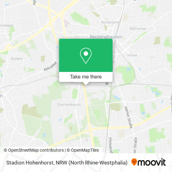 Карта Stadion Hohenhorst