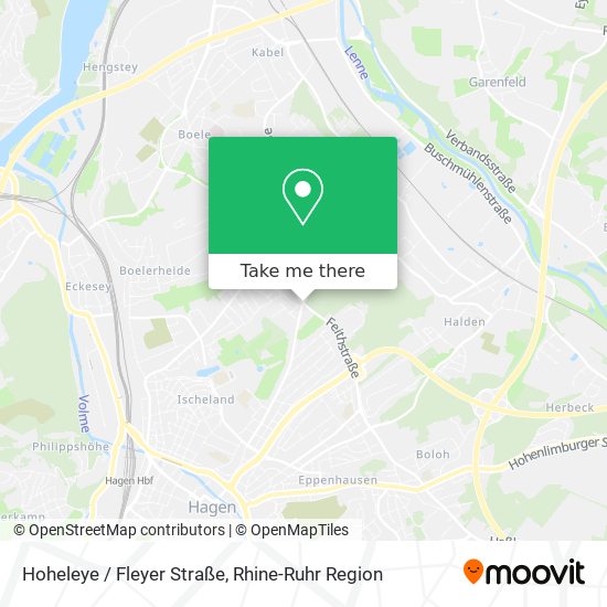 Hoheleye / Fleyer Straße map