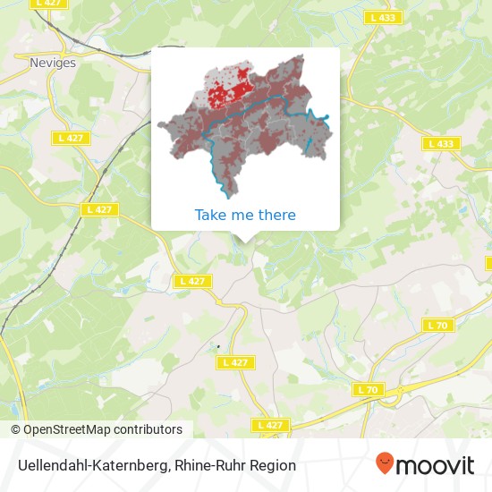 Uellendahl-Katernberg map