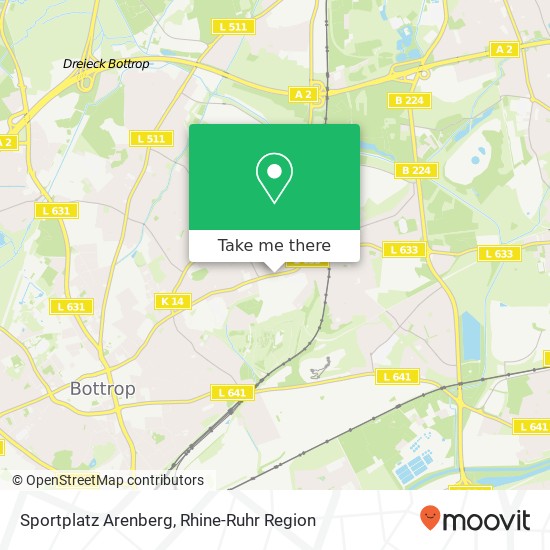 Sportplatz Arenberg map