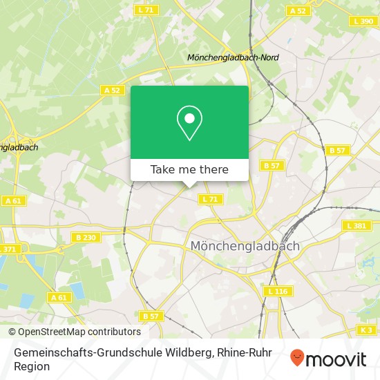 Карта Gemeinschafts-Grundschule Wildberg