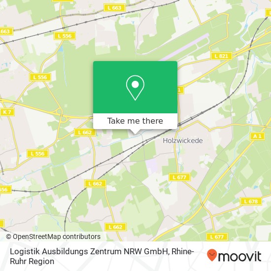 Logistik Ausbildungs Zentrum NRW GmbH map