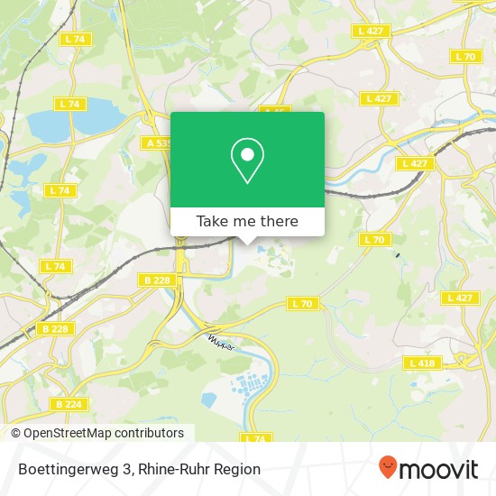 Boettingerweg 3 map