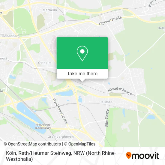 Карта Köln, Rath/Heumar Steinweg