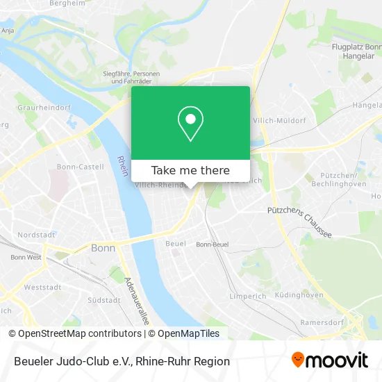 Карта Beueler Judo-Club e.V.