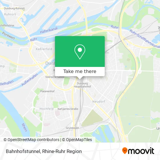 Карта Bahnhofstunnel