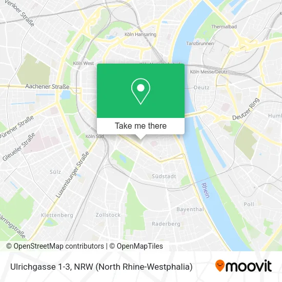 Карта Ulrichgasse 1-3