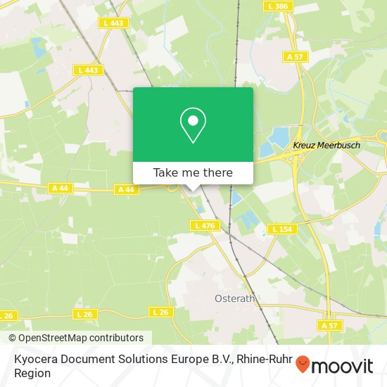 Kyocera Document Solutions Europe B.V. map