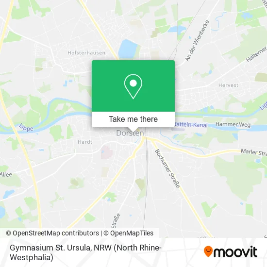 Карта Gymnasium St. Ursula