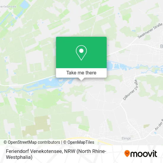 Карта Feriendorf Venekotensee