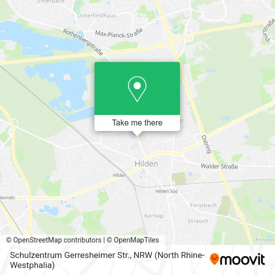Schulzentrum Gerresheimer Str. map