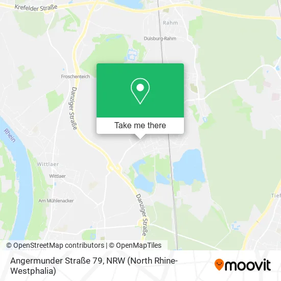 Карта Angermunder Straße 79