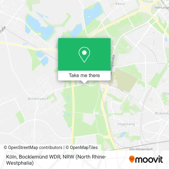 Карта Köln, Bocklemünd WDR