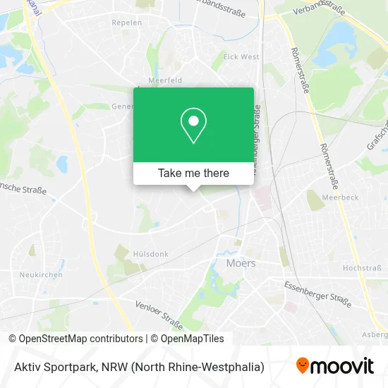 Aktiv Sportpark map
