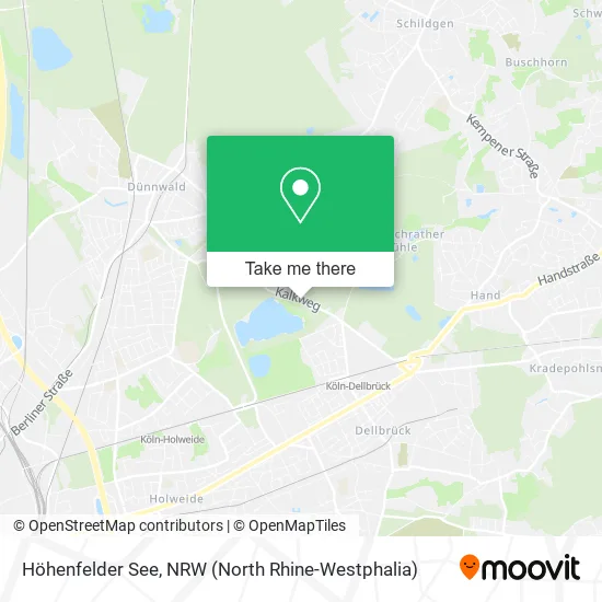 Карта Höhenfelder See