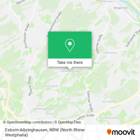 Esborn-Albringhausen map