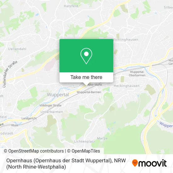 Карта Opernhaus (Opernhaus der Stadt Wuppertal)