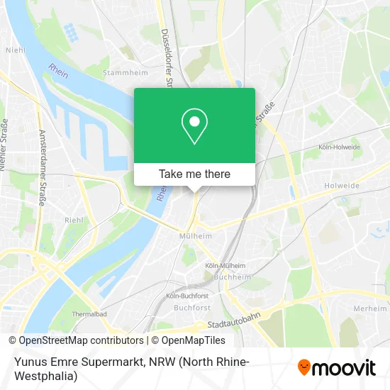 Карта Yunus Emre Supermarkt