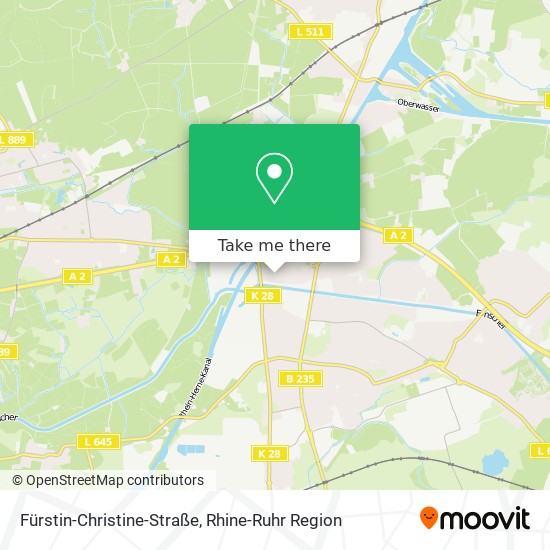 Fürstin-Christine-Straße map