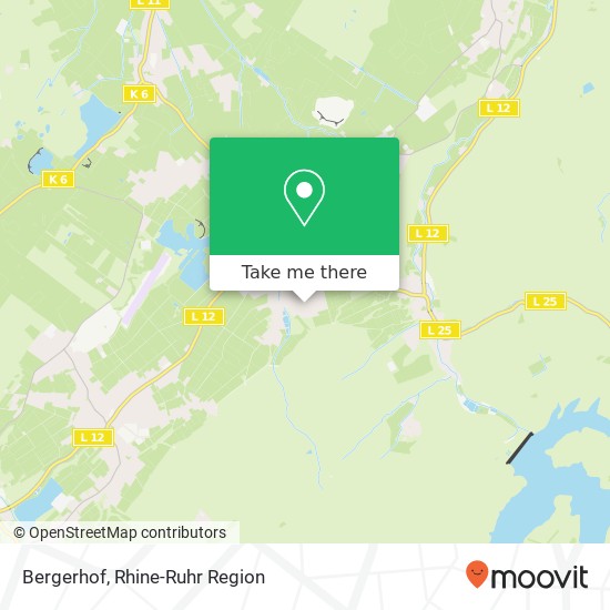 Bergerhof map