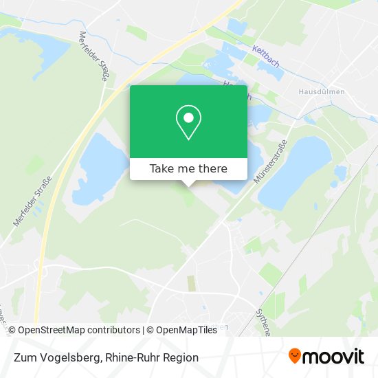 Карта Zum Vogelsberg