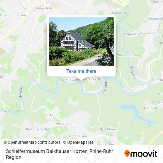 Карта Schleifermuseum Balkhauser Kotten