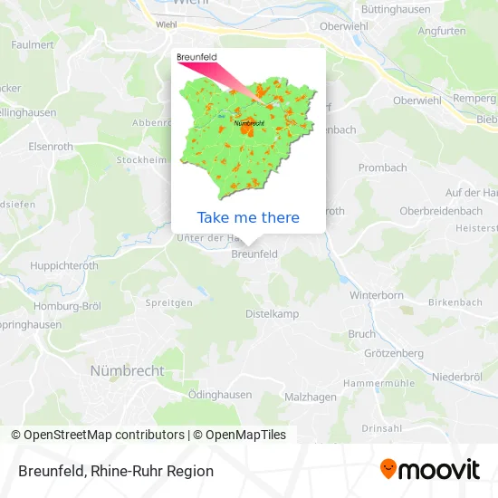 Карта Breunfeld