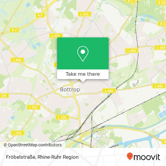Карта Fröbelstraße