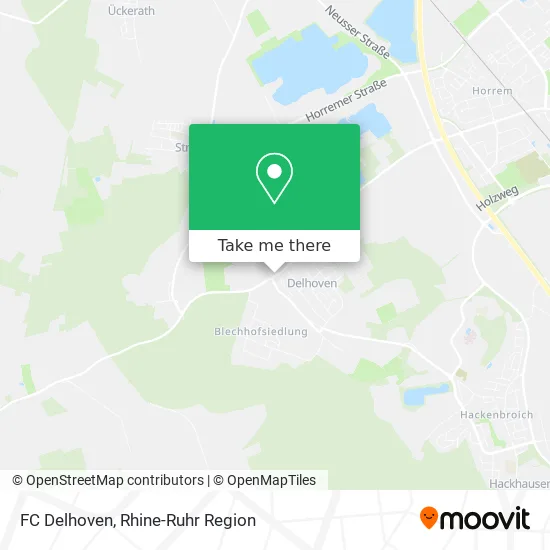 Карта FC Delhoven