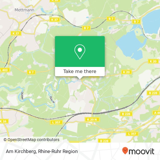 Am Kirchberg map