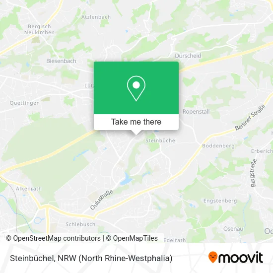 Steinbüchel map