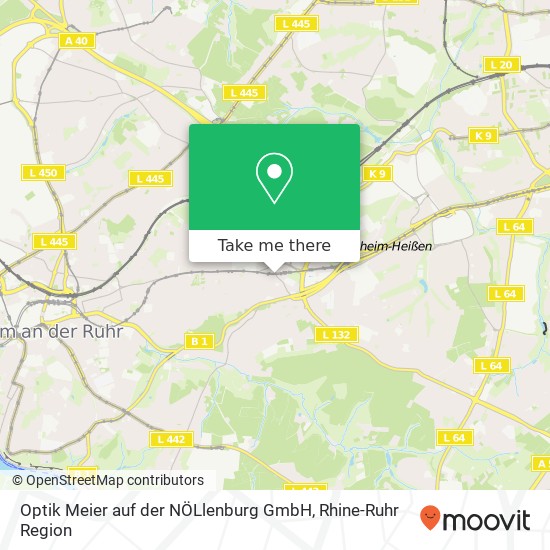 Optik Meier auf der NÖLlenburg GmbH map