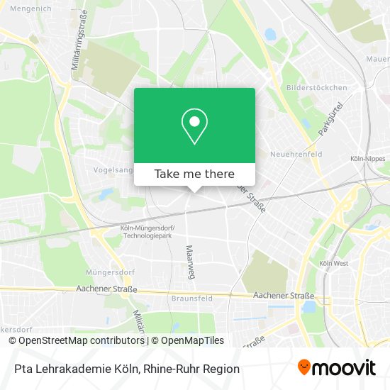 Pta Lehrakademie Köln map