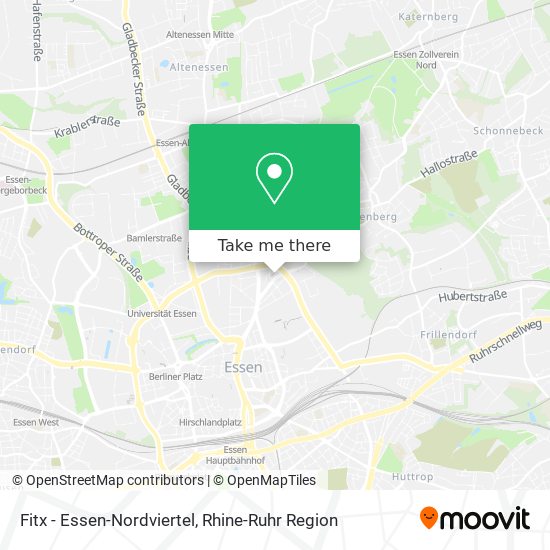 Fitx - Essen-Nordviertel map